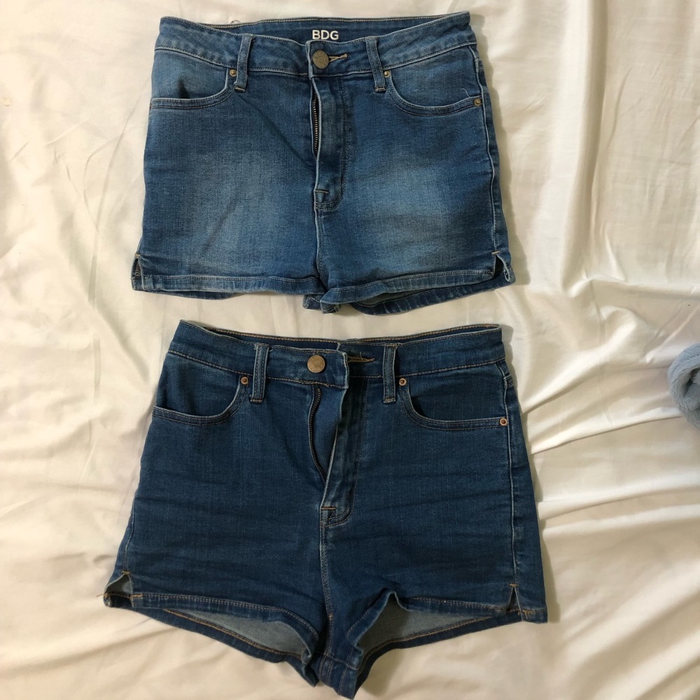 Pair of Urban Outfitters BDG Pin Up Shorts 27